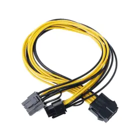 Axgear 094276900140 Pci-e 8-pin To 2x 8 Pin / 6 Dual Power Splitter Cable Extension Wire #2