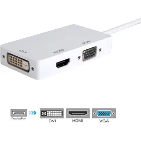 3n1dp2hvd-ax Axiom Memory - 3-in-1 Displayport To Hdmi Vga And Dvi
