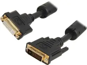 Ayagroup 852660734197 Aya 3ft 3 Feet Dvi-d Dual Link 24 1 Digital Video Male To Female Extension #2
