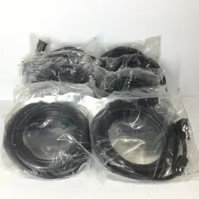 Ku5887 Battleborn Lot Of 10 - 15ft Male Dvi To Female Extension Cables With Ferrites