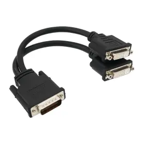 Dms-59 Be In Your Mind 941835813875 1pc Male To Dual Dvi 24 5 Female Splitter Extension Cable Suitable For