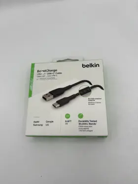 Cab004bt2mwh Belkin Boost Charge Usb-c Cable To 6.6ft/2m New Open Box