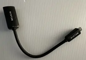 F2cd079bt Belkin Mini Displayport To Hdmi Adapter - Compatible With 4k Monitors