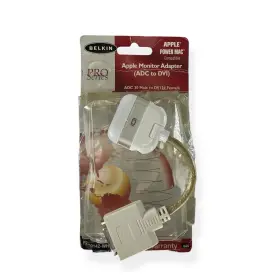 F2e9142-wht-apl Belkin Apple Monitor Adapter Adc To Dvi For Personal Computer