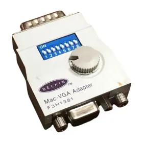 F3h1381 Belkin Mac-vga Adapter - Db15 Male To Hd15 Vga Female