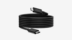 Inz005fq1mbk Belkin - 3.3ft Usb-c Thunderbolt 5 Cable With 240w Power Delivery Bandwidth Bo