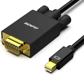 000107 Benfei Mini Displayport To 1.8m Thunderbolt Vga Gold-plated Cord Macbook Air
