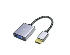 000227grey Benfei Displayport To Vga Adapter Crystal Clear Video Reliable Connection Converter