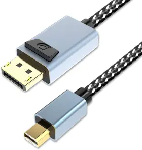 000320grey Benfei Mini Displayport To Cable Dp Thunderbolt Compatible