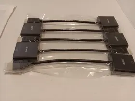 54321 Benfei Dp Displayport Male To Dvi-d F Adapter 8 Inch Lot Of 5 New Sealed #3