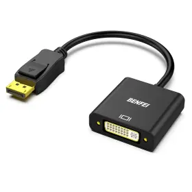 Benfei 601393862192 Displayport To Dvi Dvi-d Single Link Adapter Uni-directional Display Port Com