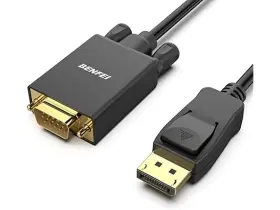 Benfei 606682478306 2 Pack Displayport To Vga 10 Feet Cable