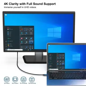 Benfei 971785940260 Usb-c To Displayport 6 Feet Cable 8k 60hz 4k 144hz Usb Type-c Displaypor #2