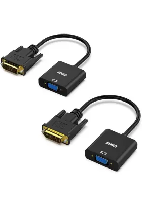 Benfei 971785940765 Dvi-d To Vga Adapter 2 Pack 24 1 Male Female
