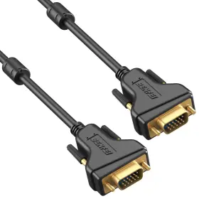 Benfei 971785941540 Vga To 3 Feet Cable With Ferrites Male 0.9 Meter