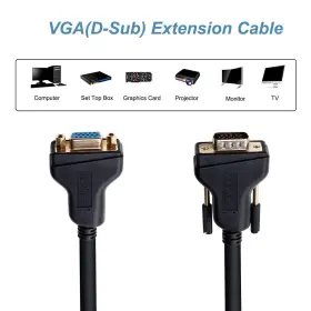 Benfei 971785942097 Vga Extension Cable Male To Female Cablevga 3 Meter #2