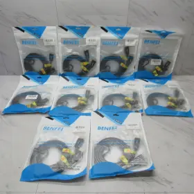 Benfei B 200black 10 Lot - New 10ft Ft Displayport Male To Display Port Cable Video Dp