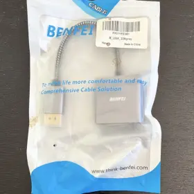 228grey Benfei B Usa Displayport Male To Vga/svga D-sub Female Adapter Grey
