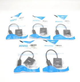 B017q8ocsy Benfei New Lot Of 5 Displayport To Vga Male Female Adapter