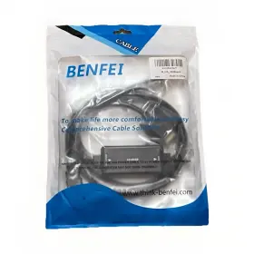 Benfei B01oqpc5xh Vga Male To Hdmi Adapter Cable Usb Power 1.83m Black Gold Plated