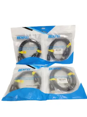 X001mibdlz Benfei 4 Packs Of B Us 163black Hdmi Male To Adapter Cable Cordnew