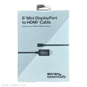 23c159 Best Buy 6ft Mini Displayport To Hdmi Cable Supports Up 1920 X 1080 Resolution