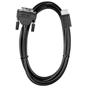 Be-pchddv6-c Best Buy Essentials Lot Of 3 1.8m 6 Ft. Hdmi To Dvi Monitor Cable
