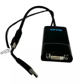 Bzl-ks10008 Bizlink B Display Port To Dvi Adapter Usb - Tested