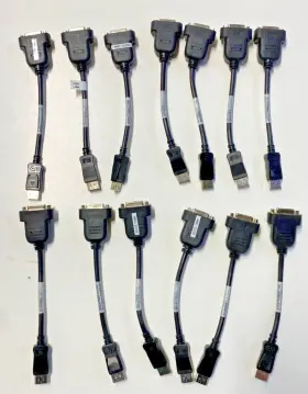 Ks10009-173 Bizlink Lot Of 13 - Display Port Dvi-d Adapter Cable Ks10009 #2