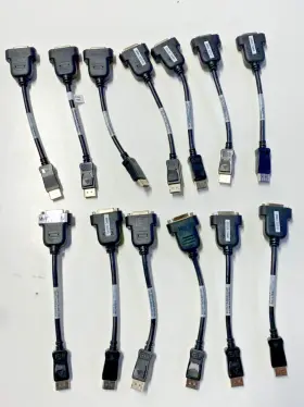Ks10009-173 Bizlink Lot Of 13 - Display Port Dvi-d Adapter Cable Ks10009