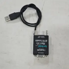 Acu7025a-l Black Box Servswitch Mini Catx Kvm Extender Usb To Vga Rj45 1