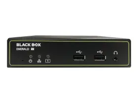 Emd2002se-dp-r Black Box Corporation Emerald Se Kvm-over-ip - Displayport Usb 2.0 Audio Rj45