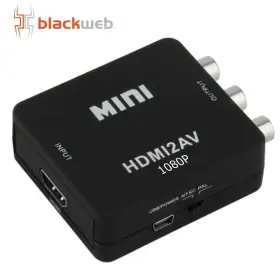 Bwa18av004 Blackweb Hdmi To Composite Av Adapter -