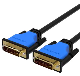 Bluerigger 609465954745 Dvi To Monitor Cable 6ft 24 1 Dual Link Digital Video Male M