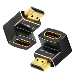Bluerigger 810146950455 Hdmi 90 Degree Adapter 2-pack 8k 60hz Right Angle