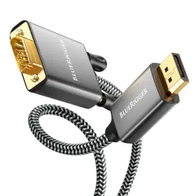 Bluerigger 810146951193 Displayport To Vga Cable 10ft Dp Monitor Uni-directional Mal