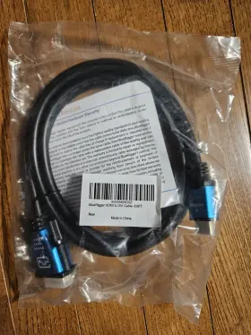 X00056wd5z Bluerigger Hdmi To Dvi Cable 6ft High-speed Bi-directional Adapter Male Dvi-d 24 1