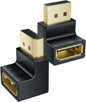 Bolaazul 726084170728 Displayport 1.4 Adapter 90 Degree Dp Converter Up&down 8k/60hz Right A