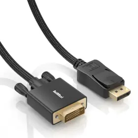 Bolaazul 731630925486 Displayport To Dvi Adapter Cable 1.6ft/0.5m Dp Display Port Male Dvi-d 24
