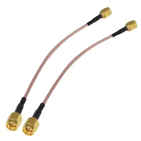Rg316 Boobrie 757255174399 2-pack Sma Male To Pigtail Jumper Cable 6inch Extension An