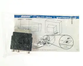 Pn267248 Bose 267248 Am Jn21176 Scart/peritel Adapter For 3/2/1 Systems - New / Sealed