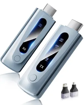 Braidol 850070485548 2025 Upgraded Wireless Hdmi Transmitter And Receiver 328ft/100m Plug Play