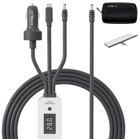 Sg-stg3000-gy Branded Starlink Mini Cable 10ft/3m 3 In 1 With Digital Voltage Display &