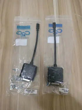 54311 C2g 065030840279 Lot Of 2 8in Mdp M To Dvi F Blk #2