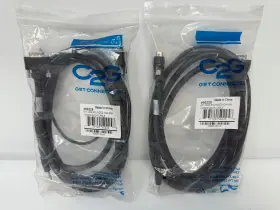 50225 C2g 6ft Cmg Rounded Vga M/m 3.5m/m Qxga Cable New Lot 2