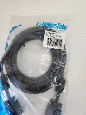 54031 C2g Cables To Go Monitor Cable Ctg 15ft Pro Series Hd15 Mm Uxga Dual Male