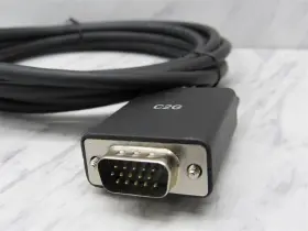 54678 C2g 6 Lot - New 10ft Ft Mini Displayport To Vga Monitor Video Adapter Cable #3