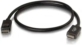 C2g 571200543268 Legrand Display Port To Hdmi Male Cable Black