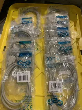 C2g 6ft-vga-extension New Lot Of 10 Genuine Male To Female 6ft Vga Extension Cables