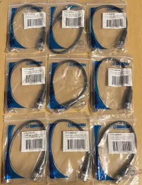 Rg-59-coaxl C2g 757120400240 Lot Of 9 Cables To Go Ctg#40024 Rg-59-coaxl/w/quick Disconnections